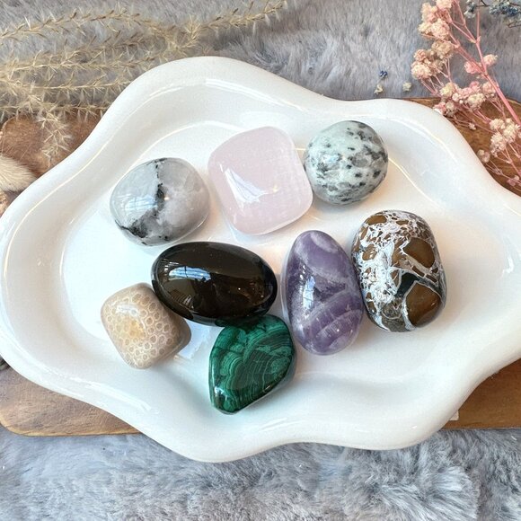 Set of 8 Crystal Tumbles - Picture 8 of 9